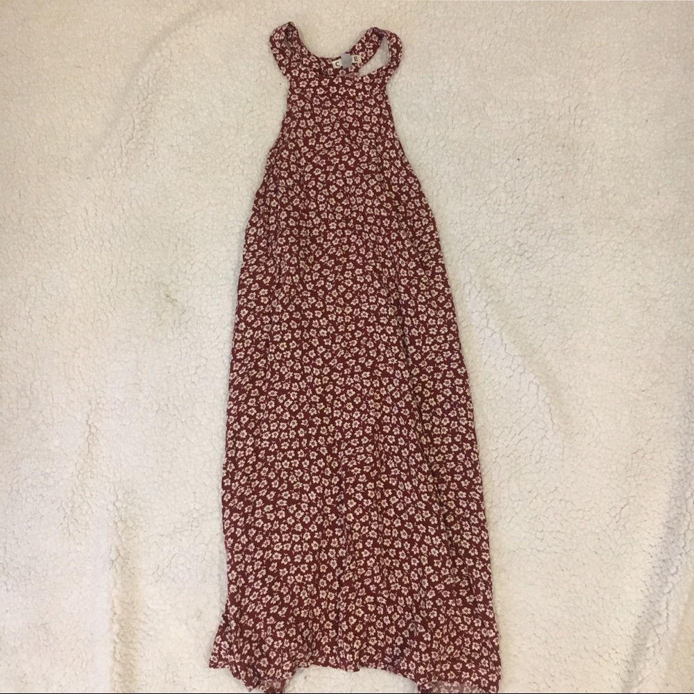 UP Halter Floral Dress